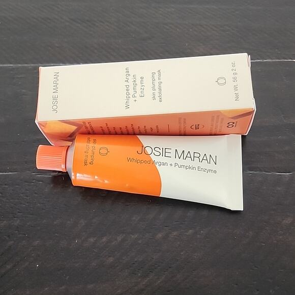 JOSIE MARAN Mask Whipped Argan + Pumpkin Enzyme Exfoliating Mask 2 oz Full Size